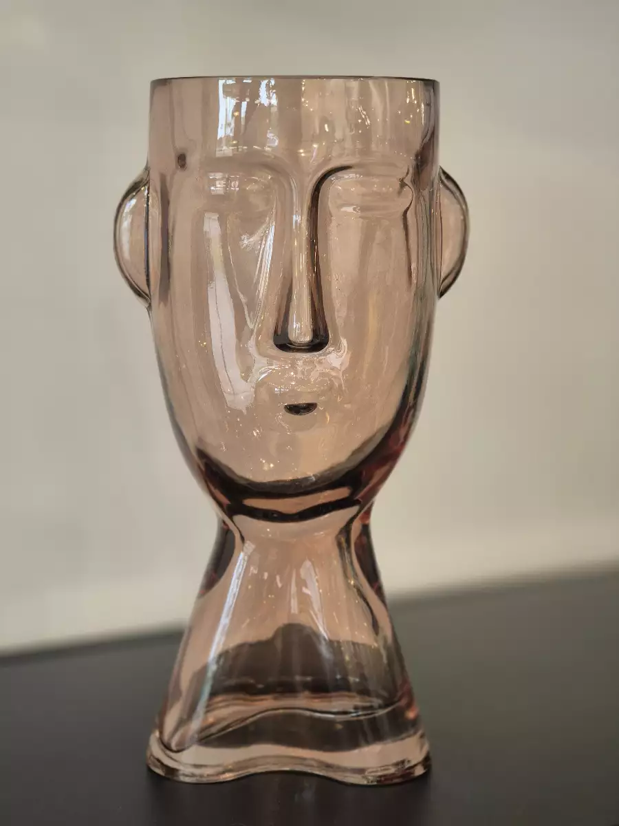 Vase visage petit modèle