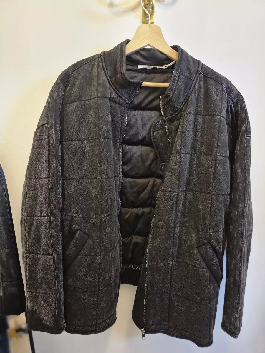 Bomber oversize noir