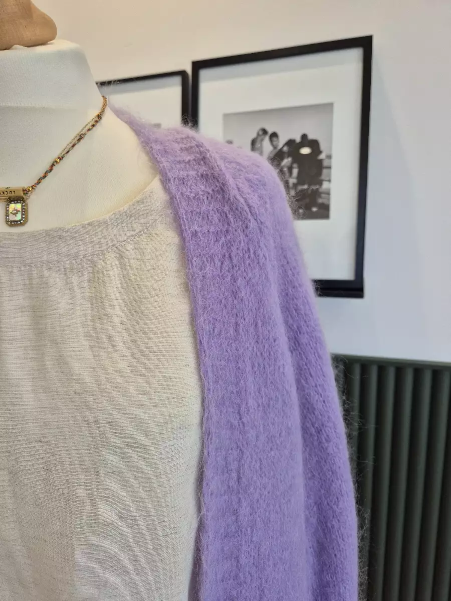 Gilet lilas