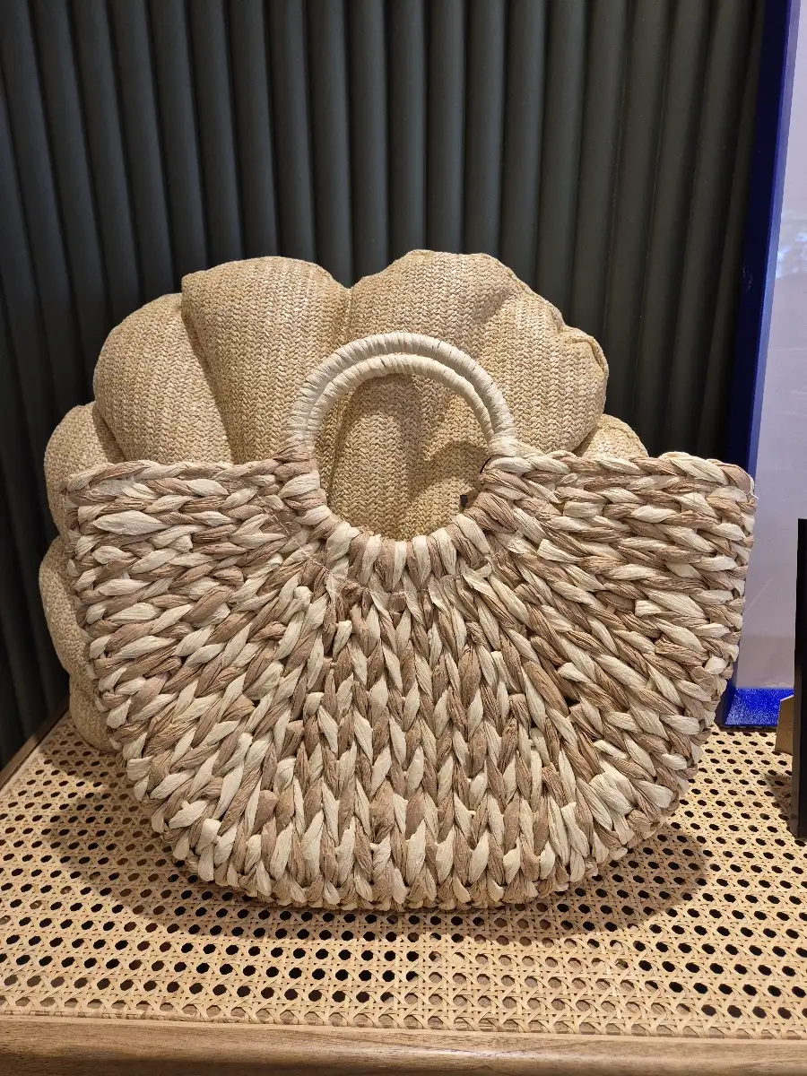 Sac raphia naturel