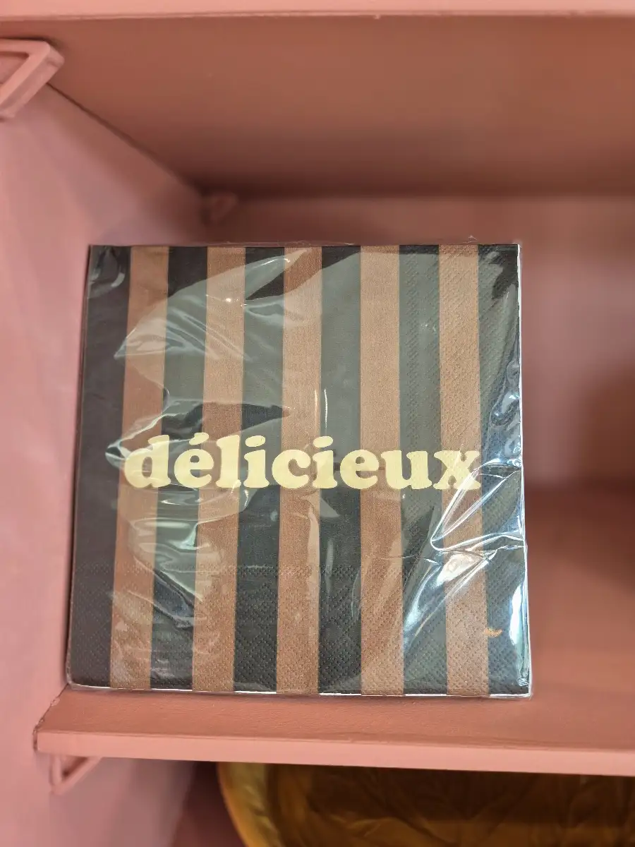 Serviettes en papier "DELICIEUX"