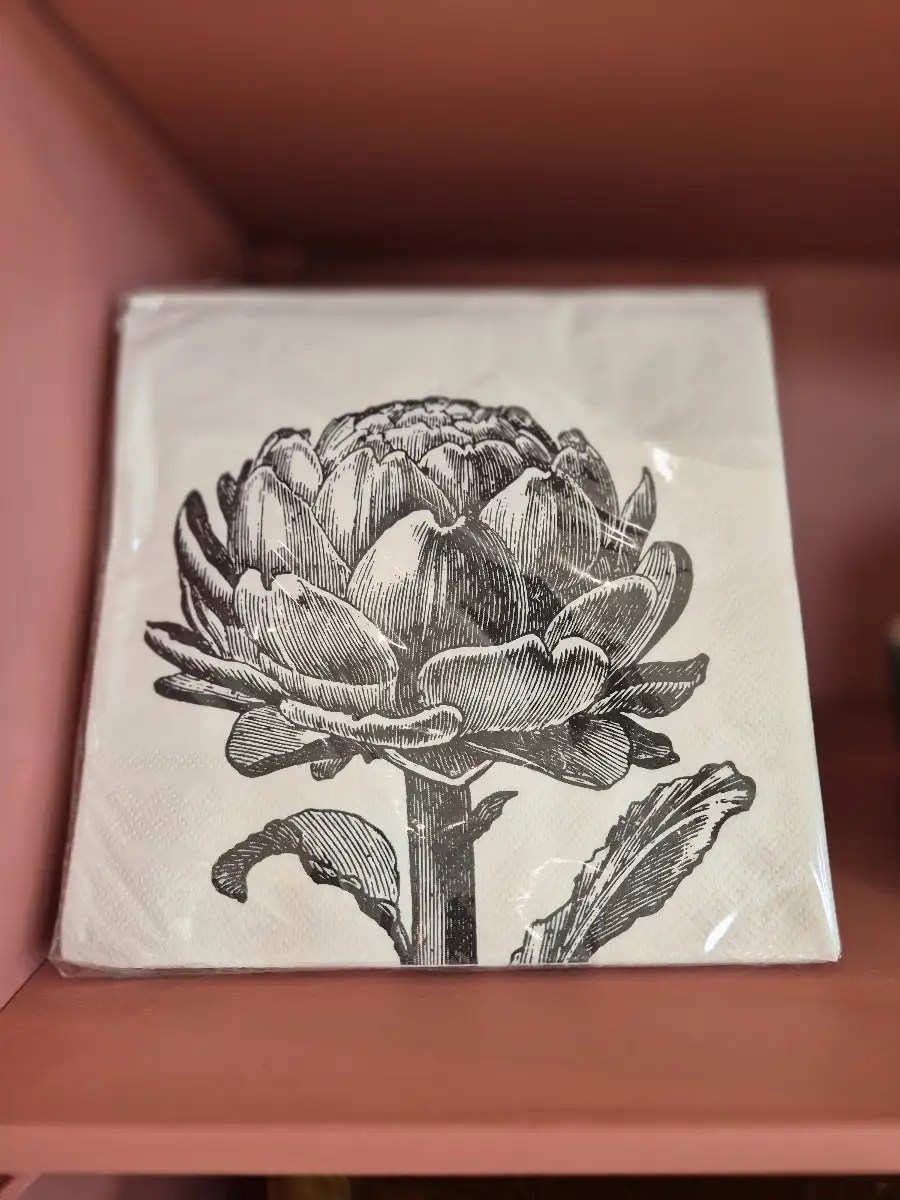 Serviettes en papier Artichaud