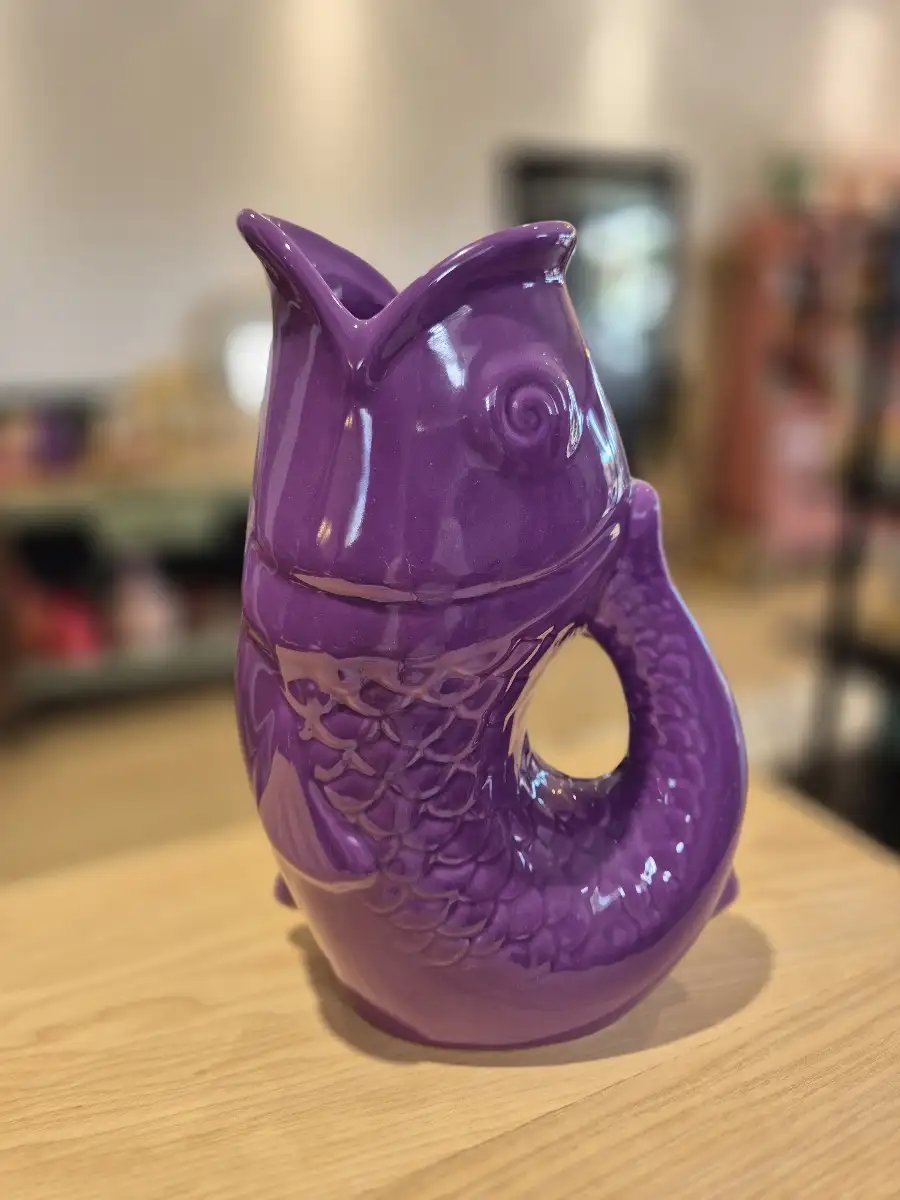 Vase poisson violet