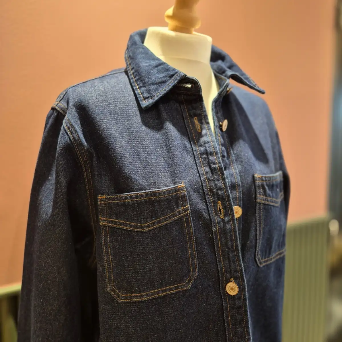 Veste en jean épais