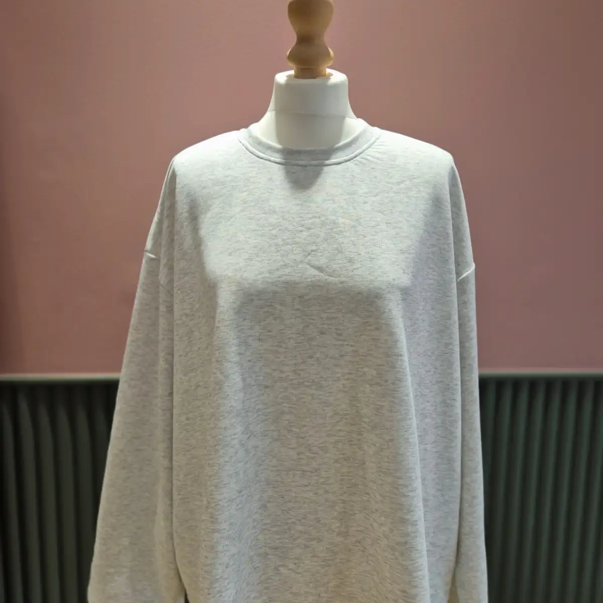 Tee shirt basique oversize gris